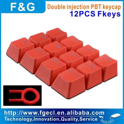 China ERGONOMIC PBT Double Injection Function Key Cap (F1 to F12) for Mechanical Keyboard for sale