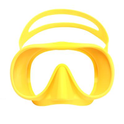 China Universal Size Factory Mask Large Nose Triton Professional Deep Sea Diving Frameless Diving Mask Vast Scuba Mask for sale