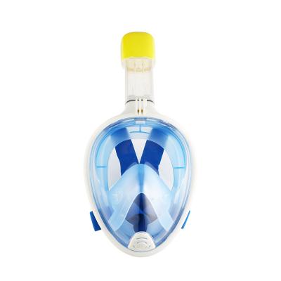 China Universal Size Full Face Snorkeling Mask Snorkeling Snorkeling Mask Adult Dry Mask Fog Free Breathing Snorkeling Mask for sale