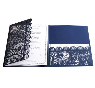 China Europe Invitation Cards Wedding Invitation Card Luxury Wedding Invitation Card for sale