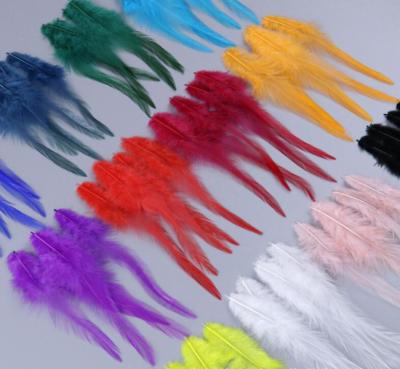 China China 2021 Hot Selling 4//6 Inch Stringed Saddle Neck Feather 6/8 Fishing Flying Feathers for sale