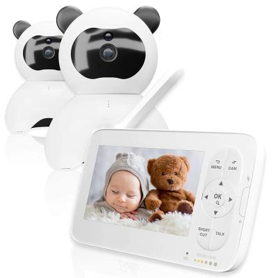 China PAN-TILT Baby Monitor with 2 Cameras and Audios - 5