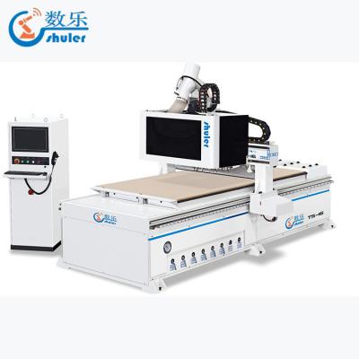 China Hotels 1325 1530 4*8ft atc nesting cnc router machine woodworking cabinet making machinery for sale