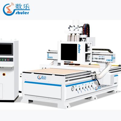 China Hotels factory direct automatic cnc nesting router machine 2100 for furniture production for sale