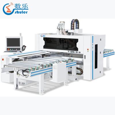 China Building Material Shops Automatic Furniture Boring Machine Six Sides CNC Drilling Price for sale