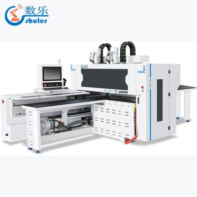 China Hotels Six Sides CNC Dilling Horizontal Wood Drilling Machine for sale