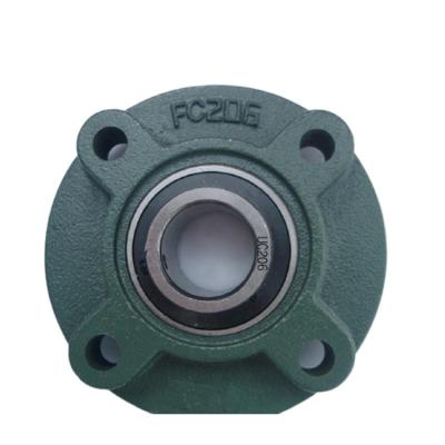 China Easy To Install Low Noise And High Temperature Resistance For Agricultural Machinery Pillow Block Bearing Rhomboid Spherical Bearing UCFL201 for sale