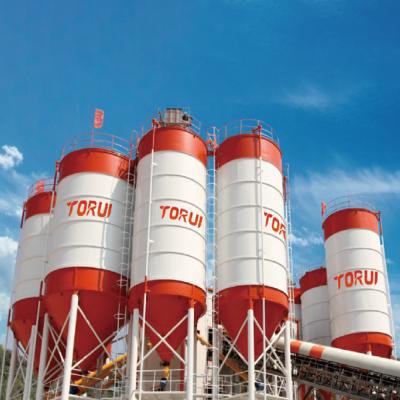 China High Rigidity Welded Cement Silo 50 Ton Cement Silo Customizable for sale