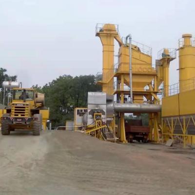 China LB2000 Stageur Asfalt Batch Mix Plant voor wegbouwprojecten Te koop