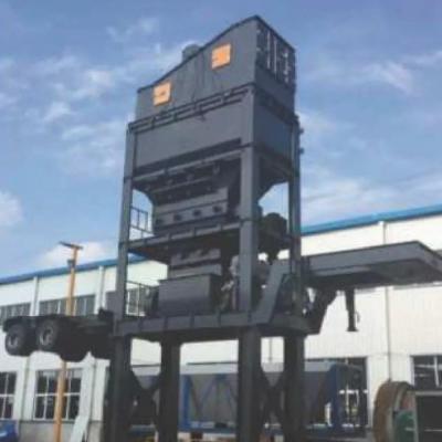 China YLB Mobile Asphalt Batching Plant Asphalt Mixing Equipment PLC Control for sale