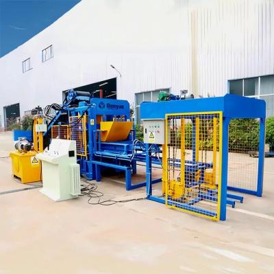 China Safety QT4-15 Automatic Block Machine High Efficiency Customization for sale