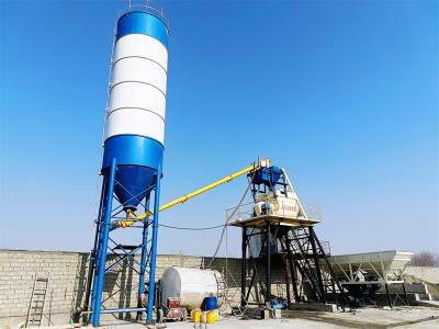 China Vertical Batching Plant Cement Silo 100 Ton with 3000mm Tank Diameter for sale