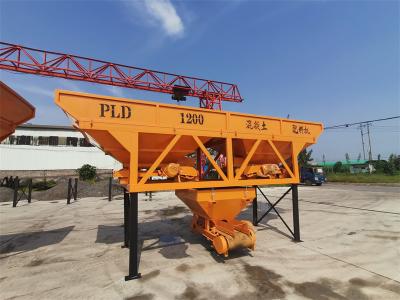 China High Accuracy PLD1200 Concrete Batching Machine Automatically Fast Speed for sale