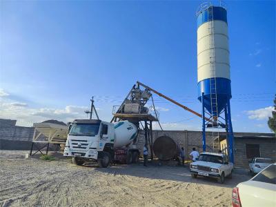 China Reliable 80 Ton Concrete Mixing Plant Cement Silo Rmc Plant Silo for sale