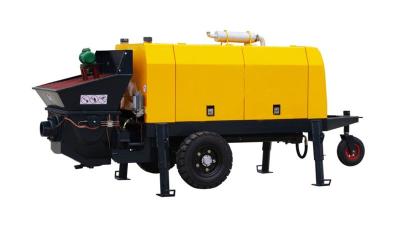 China HBTS30 Hydraulic Concrete Pump Delivery Diesel Powered 1100mm Feeding Height for sale