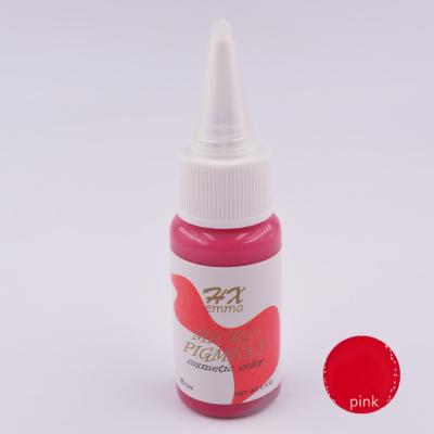 China Emma Eyebrow For Lips Rose Tattoo Red Easy Coloring Ink And Micro Blading Dye For Permanent Makeup for sale