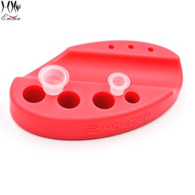 China Multifunctional High Quality Permanent Makeup Tattoo Dye Disposable Silica Cup Ink Holder for sale