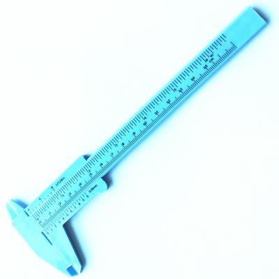 China Using it for Plastic Maneuverable Eyebrow Calipers Eyebrow Gauge Ruler For Microblading for sale