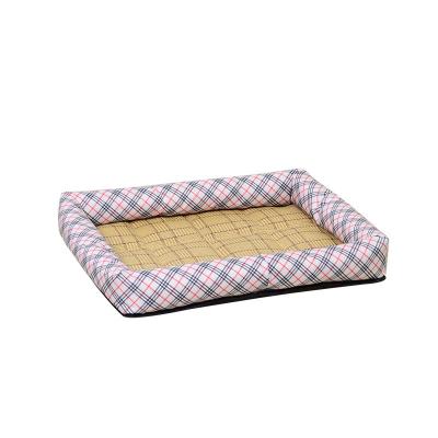 China Viable Summer Pet Oxford Cloth Thickening Non-slip Cool Sleeping Dog Bed for sale