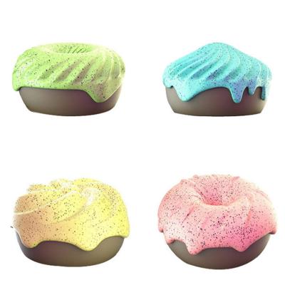 China 2021 Hot Stocked Pet Air Freshener For Donut Lasting Bionic Design Solid Fragrance Cat Aromatherapy Fragrance for sale