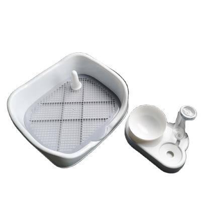 China Wholesale Cheap Plastic Square Easy Clean Dismountable Mail Tray Indoor Dog Toilet With Pet Potty Sustainable for sale