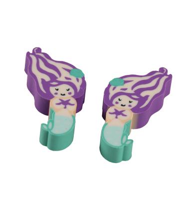 China Custom Lovely Promotional Eraser Pencil Eraser With Matching 3d Color Earsers for sale