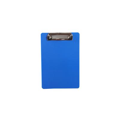 China Suitable for Office Guarantee Quality Low Profile Clip A5 Size Plastic Clipboard for sale