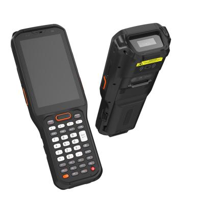 China Handheld Computer Rugged Industrial Android PDA 1D 2D Barcode Scanner For Warehouse 4 Inch Data Terminal Display Touch for sale