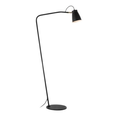 China ILUMI Decoration ODM Design Factory Sale Discount Floor Lamp Modern Design Direct Floor Lighting With Black Painting Polish Miro for sale