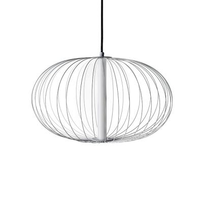 China Creative Personality Wrought Iron Birdcage Modern Nordic Pendant Light Minimalist Chandelier Bar Hanging Pendant Lamps Lanterns for sale