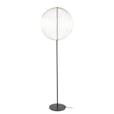 China Lighting works bedroom lamp creative decoration living room floor lamp Nordic personality style simple study led floor lamps standing for sale