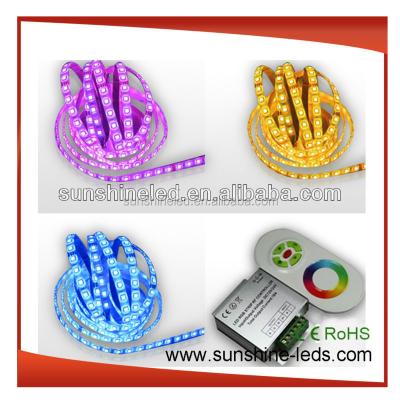 China PCB 12V / 24V / 220V RGB White Waterproof SMD 5050 / 3528 / 5630 LED Flexible Strip for sale