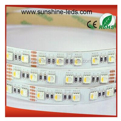 China 3 Years Warranty 3oz Copper PCB 12V 24V 4 In 1 RGBWW RGBNW RGBCW 5050 RGBW Led Strip 5000*12mm for sale