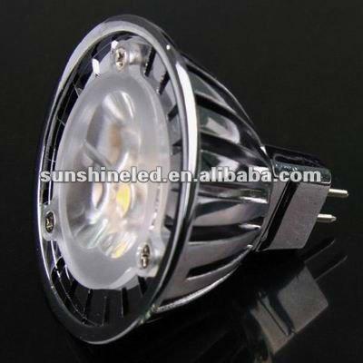 China Progressive change of 2012 new high quality GU10/MR16/E27 led spotlight led downlight 1000 lumen for sale