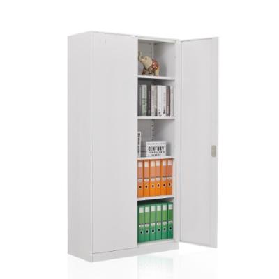 China (Size)Adjustable High Quality Custom Steel Cabinet 2 Doors Metal File Cabinet Metal Wardrobe for sale