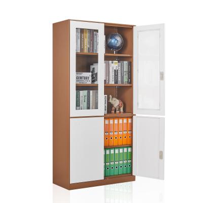 China Hot Selling New Product Adjustable (Height) 4 Door Office File Cabinet With Glass Data Cabinet Storage Cabinet for sale