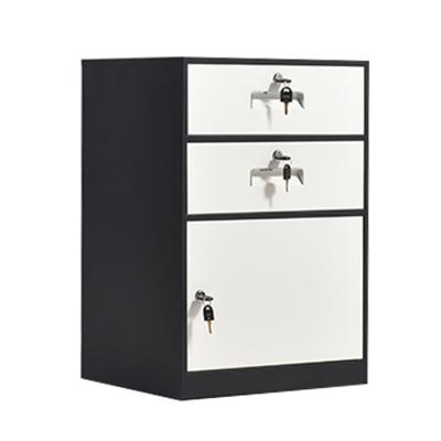 China Lockers (Height) Adjustable Black Metal Mini Storage Cabinet Personal Gym Small Used for sale