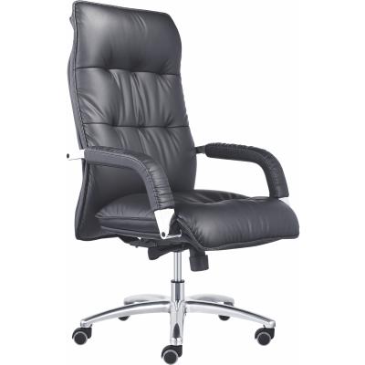 China Multifunctional Director's Office Chair Rotating Black Leather, Swivel Chair Office for sale