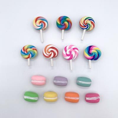 China Lovely Eco-friendly Colorful Candy Tags Croc Charm Bracelet Plates Shoe Decoration Clog Shoe Charms for sale