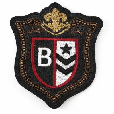 China 3DEco-Friendly Customized Design Of Embroidered Patch Badge, Embroidery Patch For Apparel for sale