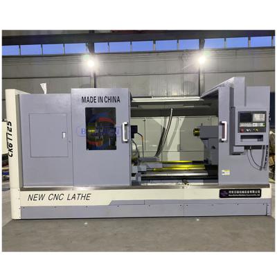 China Horizontal Turning Machine CK61125 Material Horizontal Bed Cnc Automatic Lathe Processing for sale