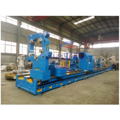 China Heavy Duty Construction Material Stores Large Lathe Turning Bored Lathe Machine For Sale for sale