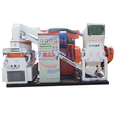 China Copper Wire Recycling Industry Automatic Cable Waste Copper Wire Cutting Machine For Sale for sale