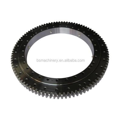 China Four point contact high performance KX150 kubota excavator swing gear bearing for sale