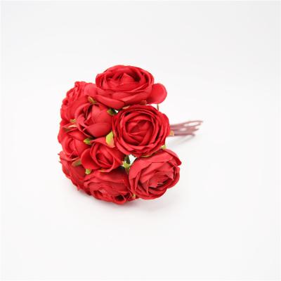 China Artificial Camellia from Supplier Artificial Flower from Manufacturer of Decorative Silk Yellow Flowers for sale