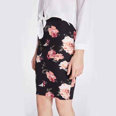 China Timtex Women's Wholesale Hot Sale Office Lady Casual Breathable Fashion Fitted Pencil Skirt for sale