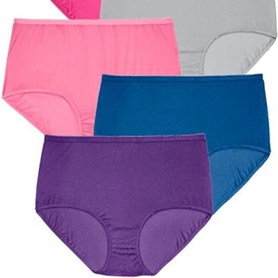 China Sexy Timtex Women's Antibacterial Inner Wear Knickers Mid-waist Panties-Underw for Girls Nylon New Style Cheap Briefs for sale