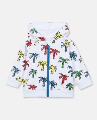 China Anti-pilling Timtex Doodly Palms Cotton Hoodie for sale