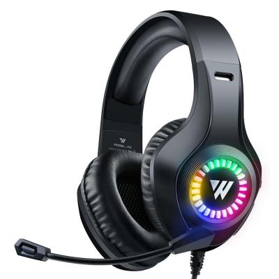 China Hot Selling New Model Wintory M3 Headband Gaming Headset High Performance RGB Stereo Light For Cool PC PS4 PS5 SWITCH Gamer Earphone for sale