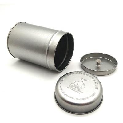 China Recyclable Custom Round Coffee Tea Tin Can Mini Round Gift Tea Tin Box Packaging for sale